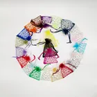10x15 см, сумки из органзы, 50 шт., упаковка для ювелирных изделий, подарочные сумки для свадебных украшений, сумка на шнурке для женщин, сумка для хранения для путешествий