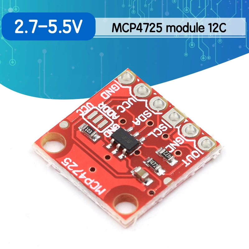 MCP4725 I2C DAC плата разработки модуля прерывания|Запасные части| |