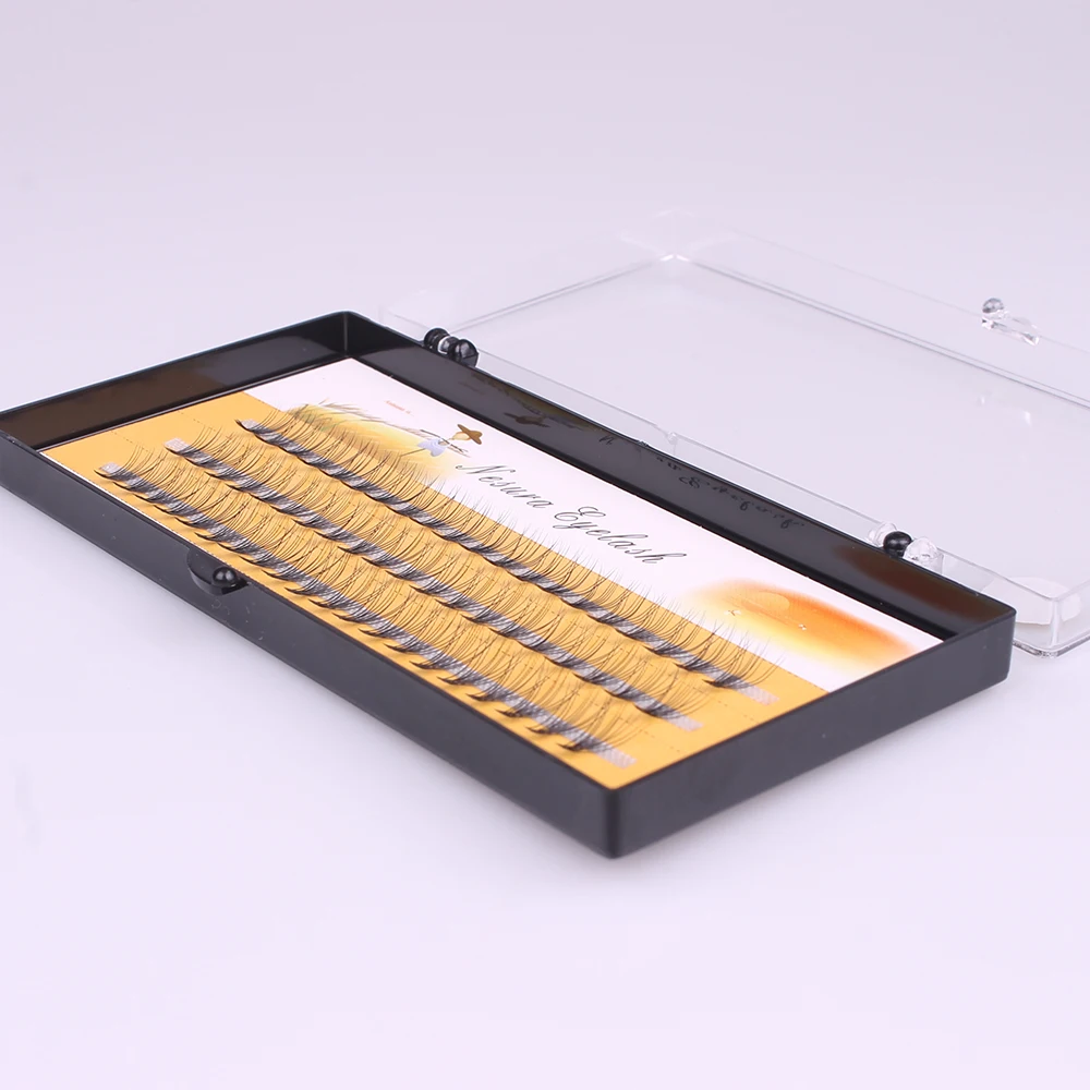 60 шт. накладные ресницы для наращивания модные натуральные длинные объемные