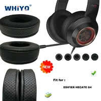 replacement ear pads for edifier hecate g4 headset parts leather cushion velvet earmuff headset sleeve cover
