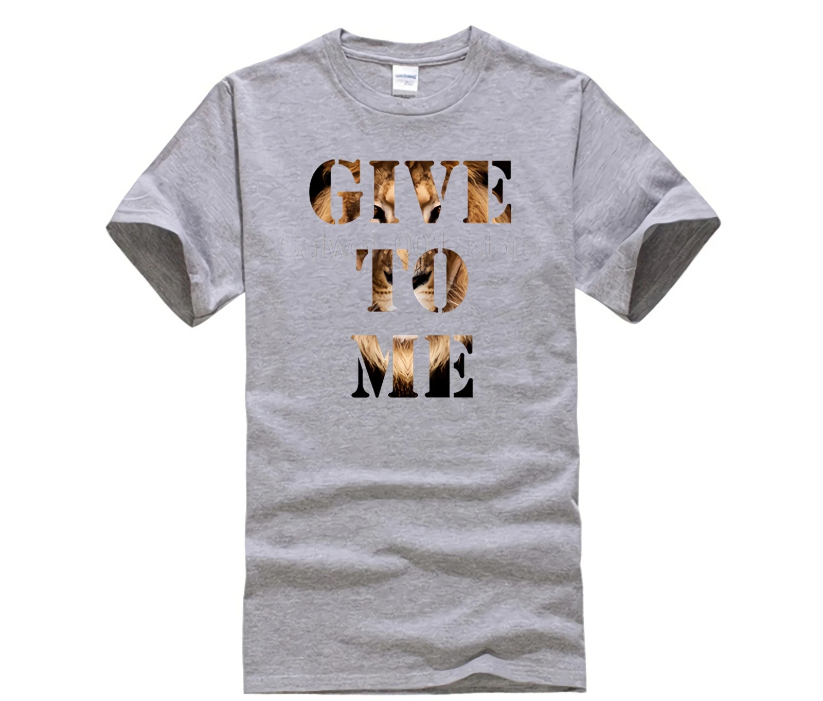 New fashion trend Arrival Men s GIve To Me Tiger Background Printed Design T shirt Cool Tops Short tshirt men | Мужская одежда