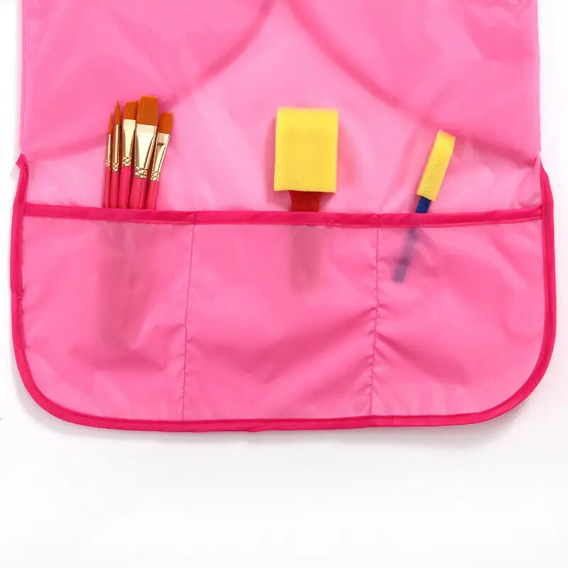 Фартуки нейлоновые водонепроницаемые с длинным рукавом для мальчиков и