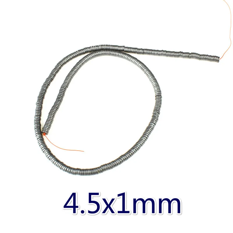 Натуральный гематит магнит бусины вакуумное покрытие круглый бисера DIY ручной