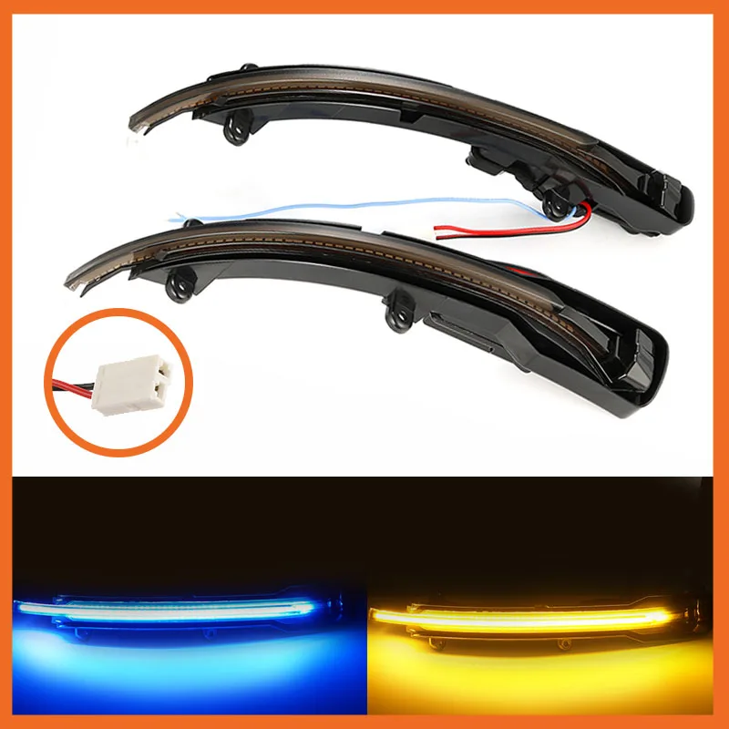 

A Pair Car Rearview Mirror Turn Signal Light For Audi Q5 2010-2017 LED Dynamic Indicator Blinker For Audi For Audi Q5 SQ5 Q7 SQ7