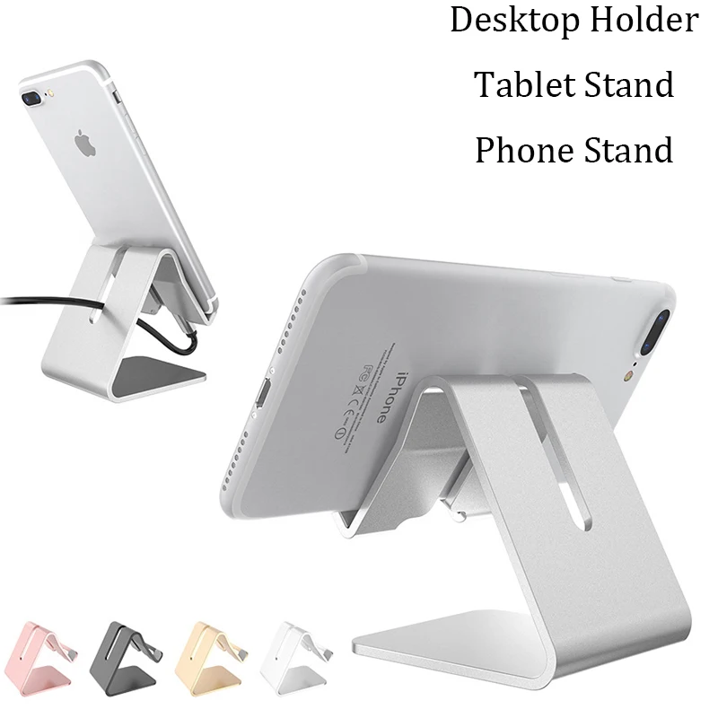 

Desktop Holder For Samsung iphone Xiaomi Huawei Tablet Stand For iPad Pro 11 10.5 10.2 9.7 mini Tablet Stand Metal Phone Stand
