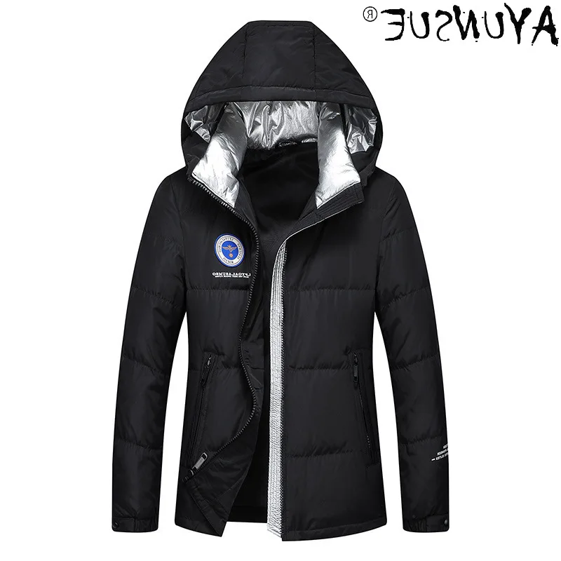 

Clothing Men's Men Winter Duck Down Jacket Men's Clothes Hooded Parkas Warm Coat Male Puffer Men Jackets Ropa LXR620