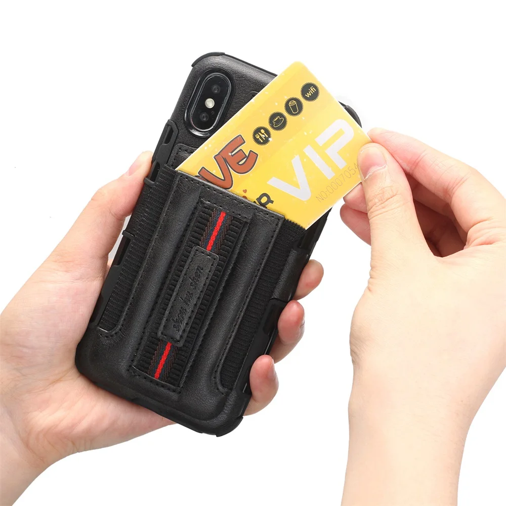 Винтажный кожаный чехол KISSCASE для Samsung S10 S10E S10Lite телефона с отделениями карт