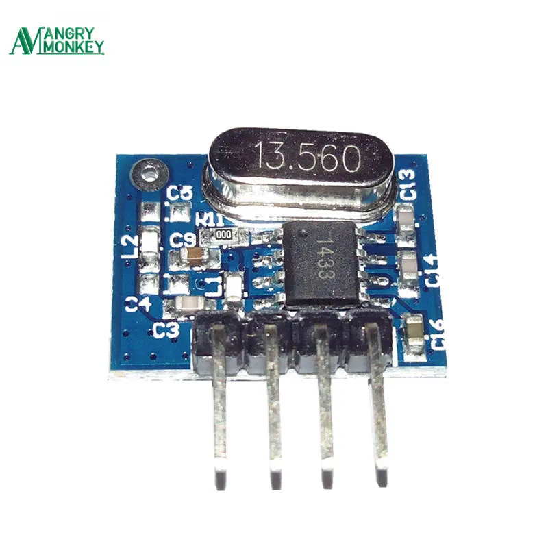 Супергетеродинный модуль 433 МГц компактный для Arduino uno наборы сделай сам пульты