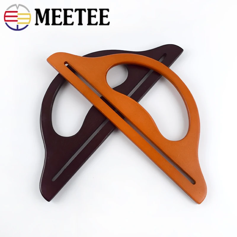 Meetee 30*12 см деревянная ручка 5 цветов сменная рама для сумок кошелька сделай сам