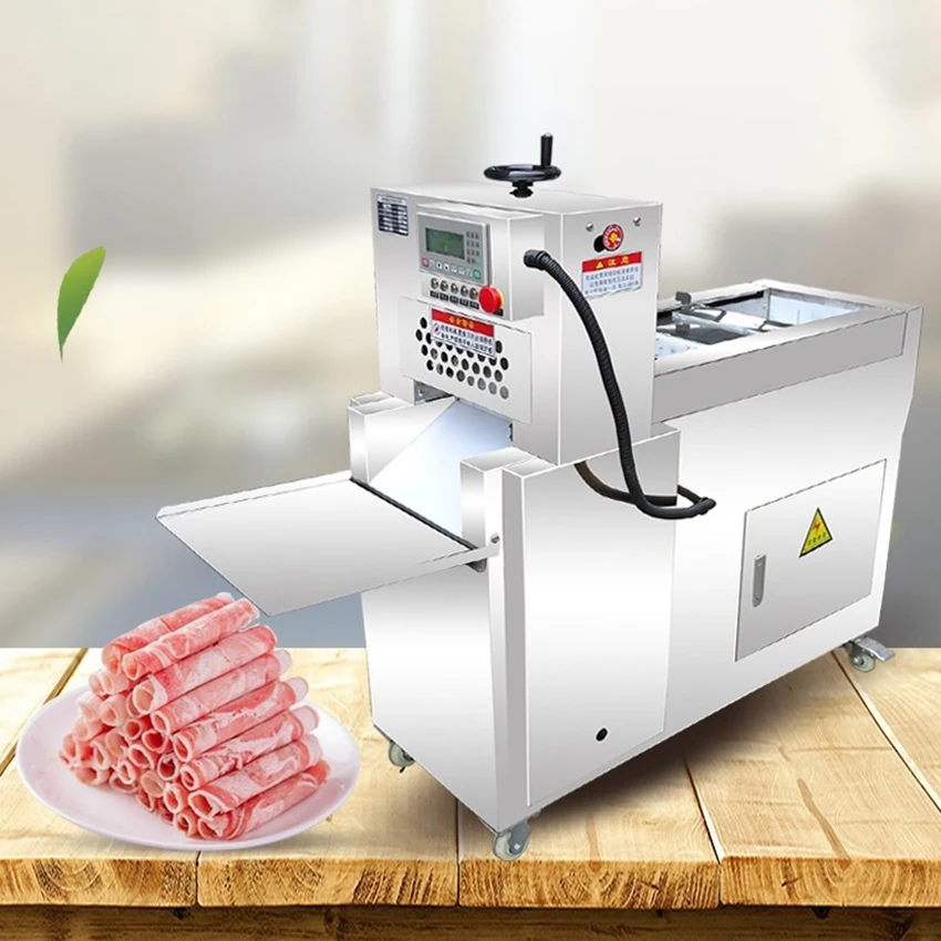 Коммерческая машинка для нарезки мяса в рулонах баранины электрическая