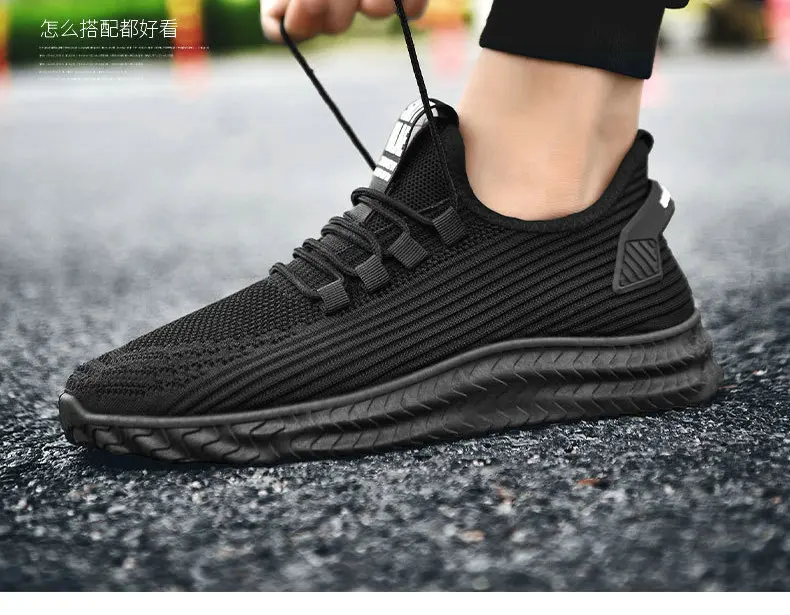 Мужские легкие удобные дышащие Прогулочные кроссовки; zapatillas hombre; Новинка; сетчатые мужские кроссовки; повседневная обувь; A56-25