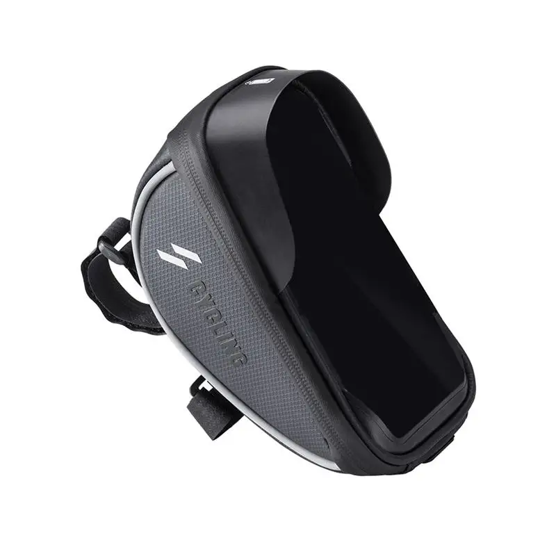 1 шт. сумка для горного велосипеда руля с сенсорным экраном передним лучом 6