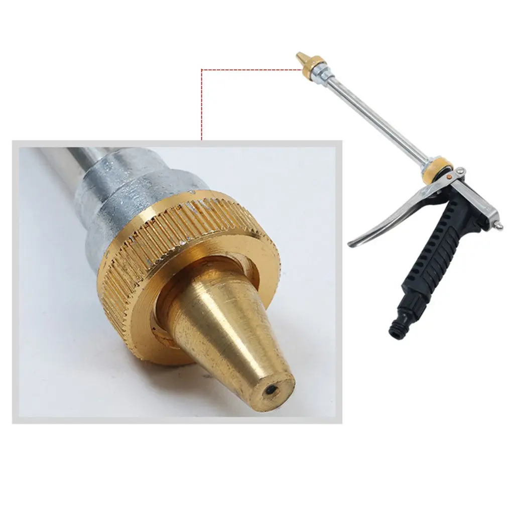 

Brass Metal Hose Nozzle Garden Long Rod High Pressure Auto Car Washing High Pressure Water Gun Sprayer Cleaner Spray Hot Sale