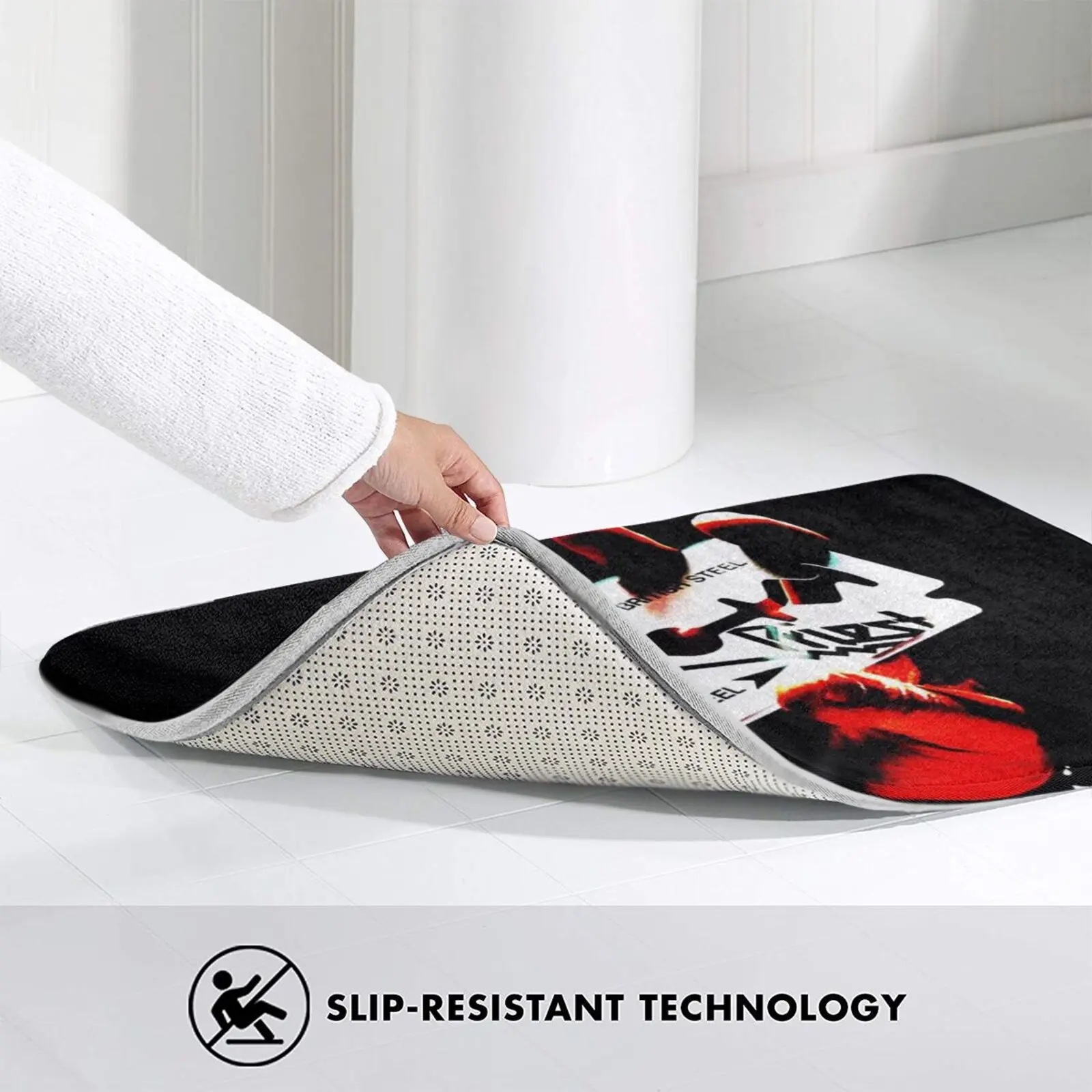 Коврик с надписью Take It Fastt коврик подушка Мягкий Нескользящий Judas священник да Band