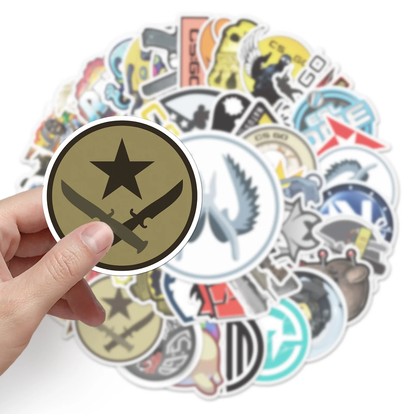 50 наклеек с граффити CS GO персонализированные наклейки перекрестными границами