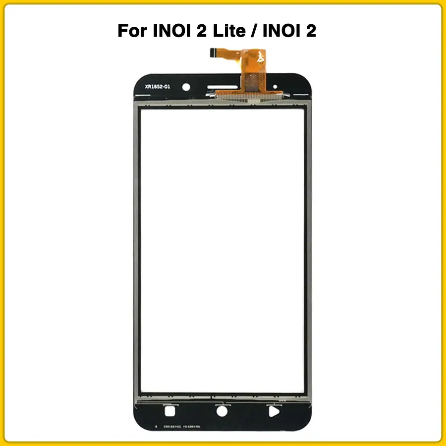 Inoi 2 Сенсорный экран для Inoi 2 Lite/Inoi 2 Сенсорный экран дигитайзер передняя стеклянная линза черный золотой цвет