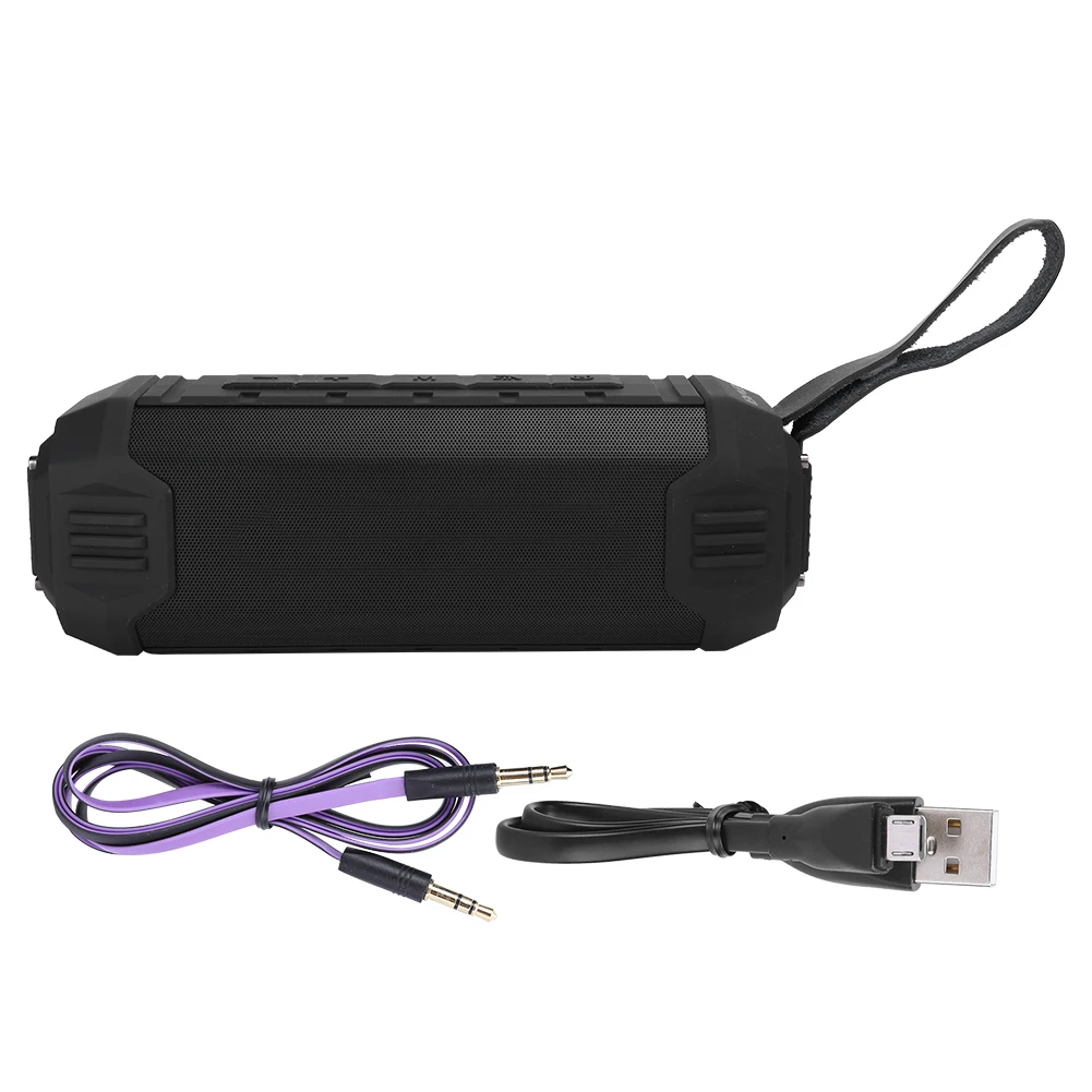 

Outdoors 4.2 Wireless Bluetooth Speaker For Awei Y280 Waterproof Portable Wireless Speaker Belt With Mobile Power Black