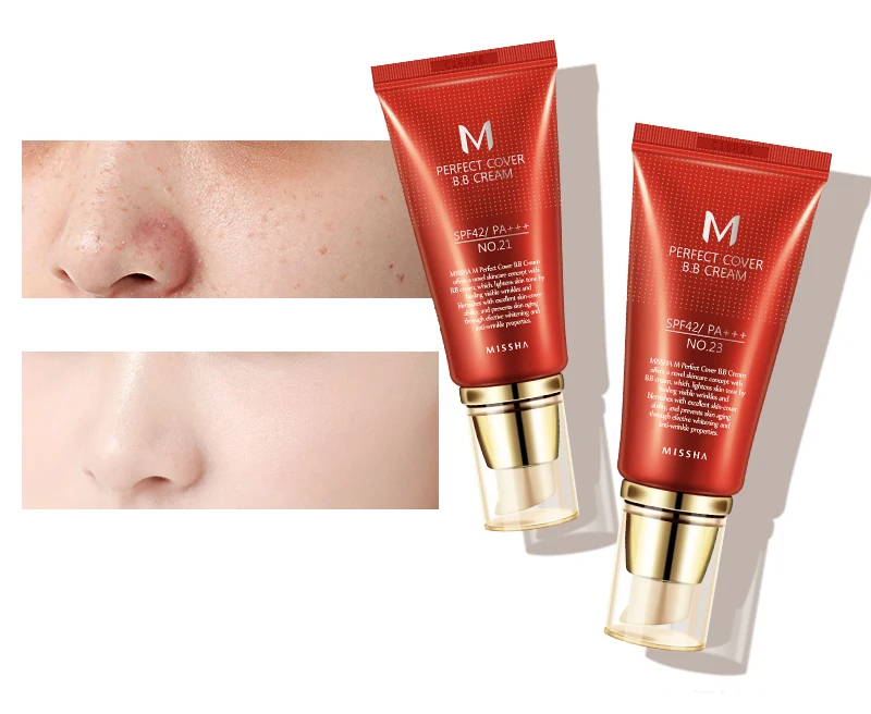Крем Missha BB #21 или #23 SPF42 PA +++ корейская косметика база для макияжа CC Кремы
