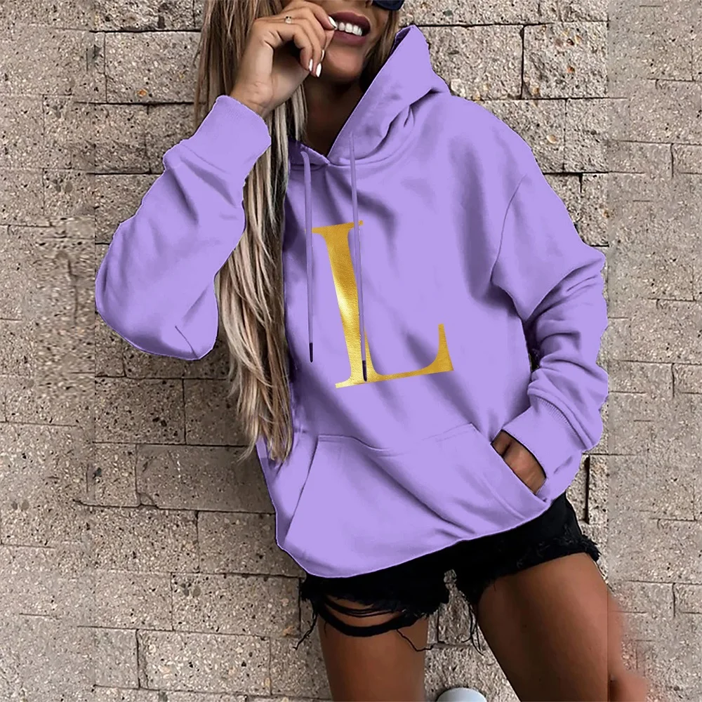 

Women's Hoodie Student Casual Long Sleeve Sweatshirt Top Fall Oversized Pocket Pullover Ladies Fashion Sports Pullover