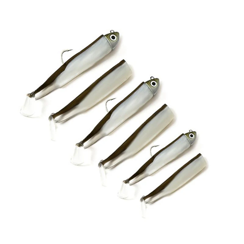 1 шт. рыболовные приманки черный цвет искусственная приманка | Спорт и