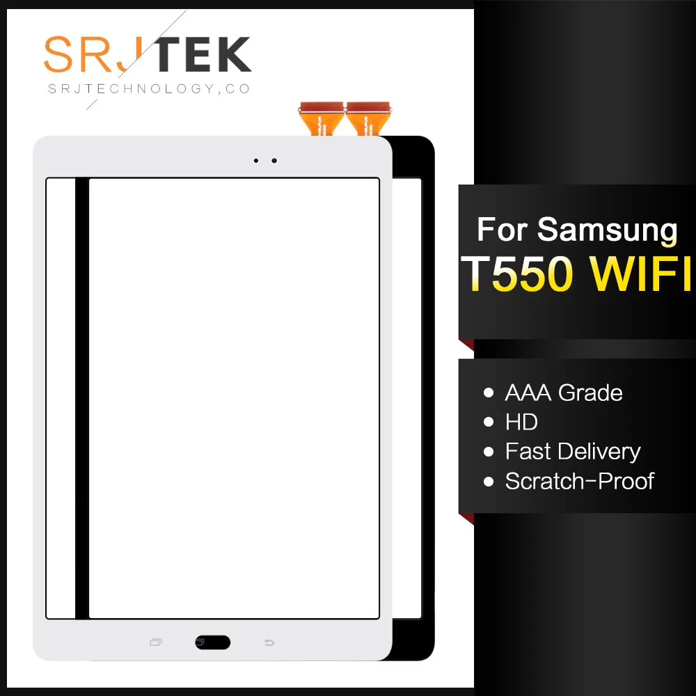 Srjtek для Samsung Galaxy Tab A 9 7 SM T550 Wi Fi дигитайзер с сенсорным экраном и сенсорной панелью