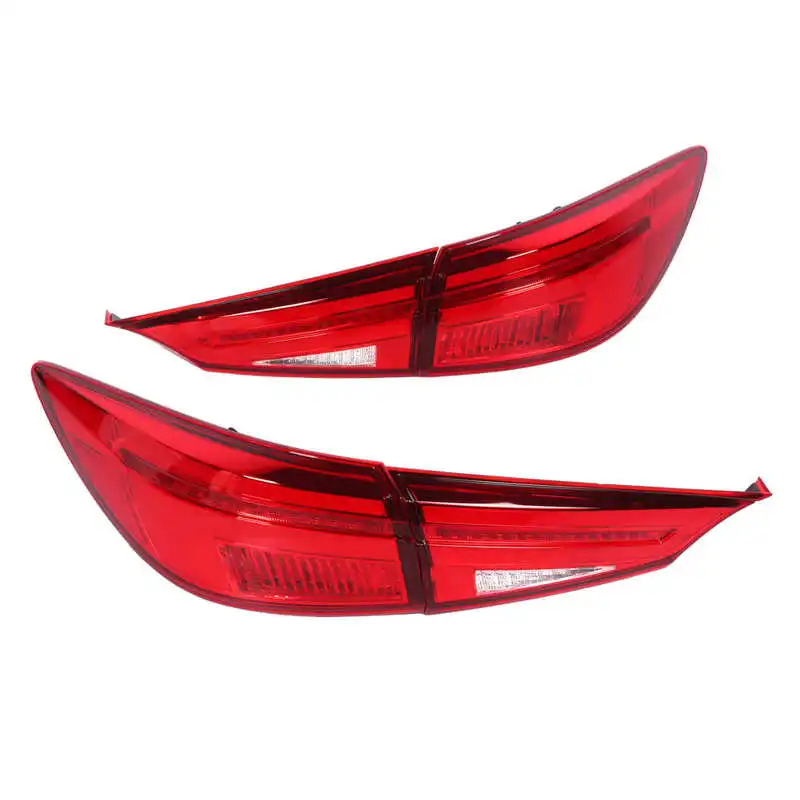 Full LED Dynamic Tail Lights Assembly Red Lens Fit for Mazda 3 Sedan 2014-2018 IP67 Waterproof Car Accessories | Автомобили и