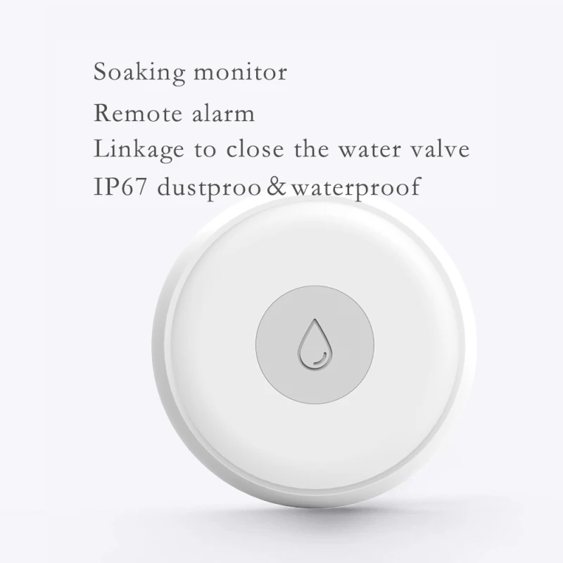 Новый 1/4 шт tuya ZigBee датчик утечки воды детектор с поддержкой zigbee шлюз smartthings