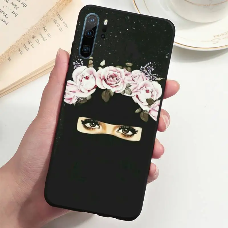 

Ottwn Arabic Hijab Girl Queen Crown Phone Case For Huawei P20 P30 P40 lite Pro P Smart 2019 Mate 10 20 Lite Pro Nova 5t