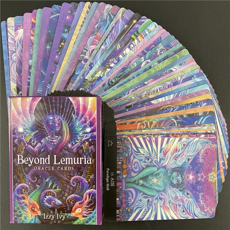 Карты карты Beyond Lemuria Tarot Настольные игры для семейвечерние развлечения по