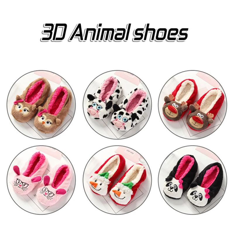 Теплые женские домашние тапочки FRALOSHA мягкая подошва на плоской подошве в форме