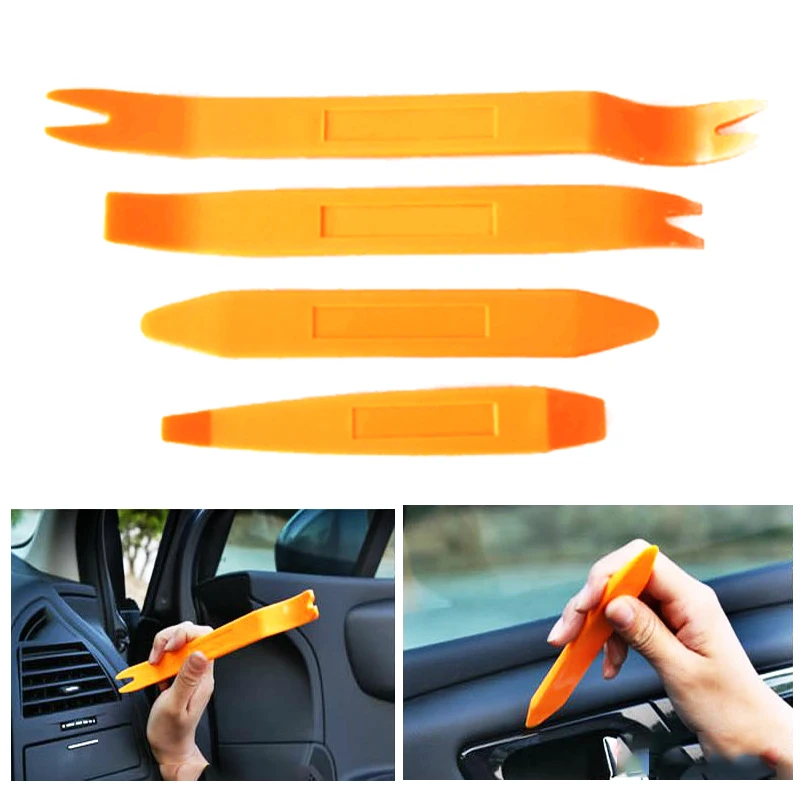 4 шт. автомобиля Радио Аудио дверной зажим панель инструмент для удаления Bmw E46 E39