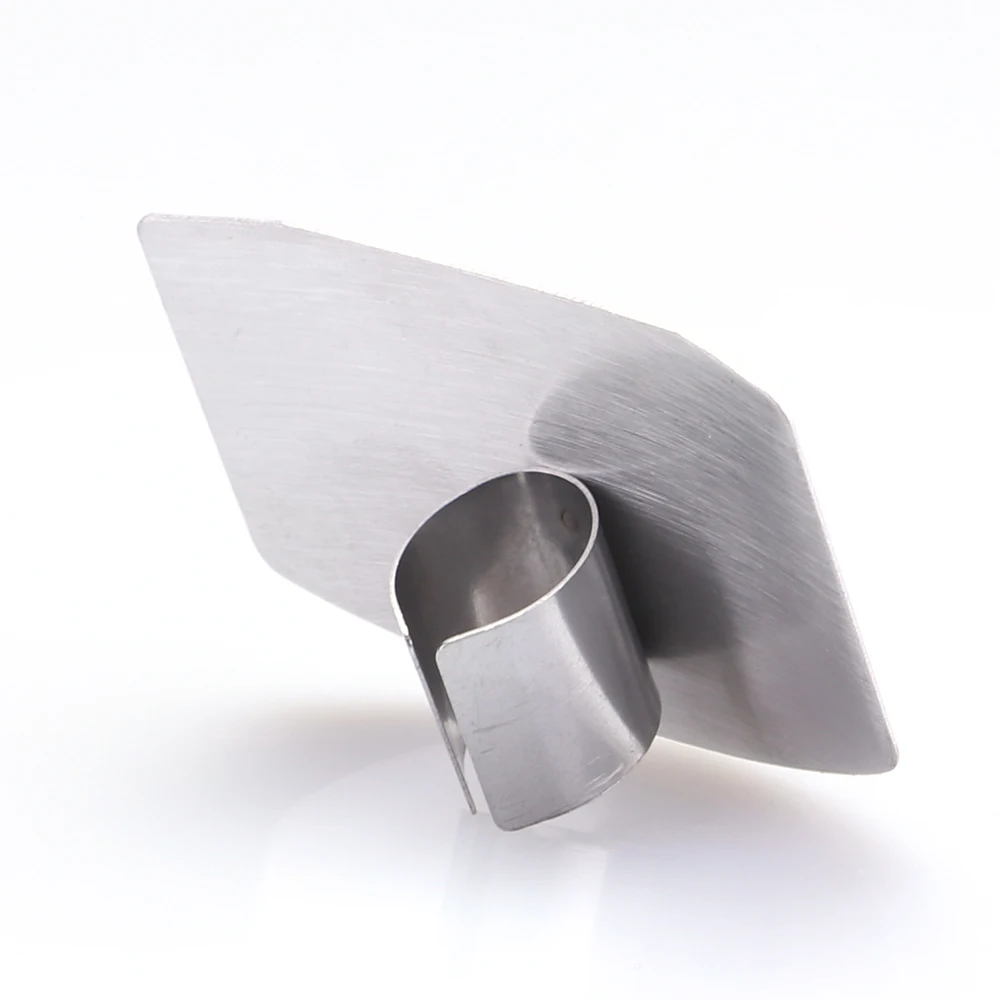 Finger Guard Protection Chop Safe Slice Stainless Steel Kitchen Hand Protector Knife Cutting Tool | Дом и сад