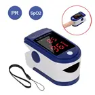 Пульсоксиметр Пальчиковый цифровой со светодиодным экраном, измеритель пульса и уровня кислорода в крови