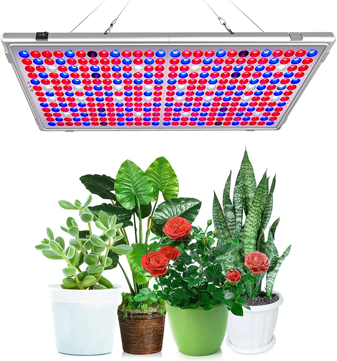 

300W 2500K Grow Light Panel Indoor Led Full Spectrum Phyto Lamp For Flowers Lamp For Plants Warm White Leds Fitolamp Grow Tent