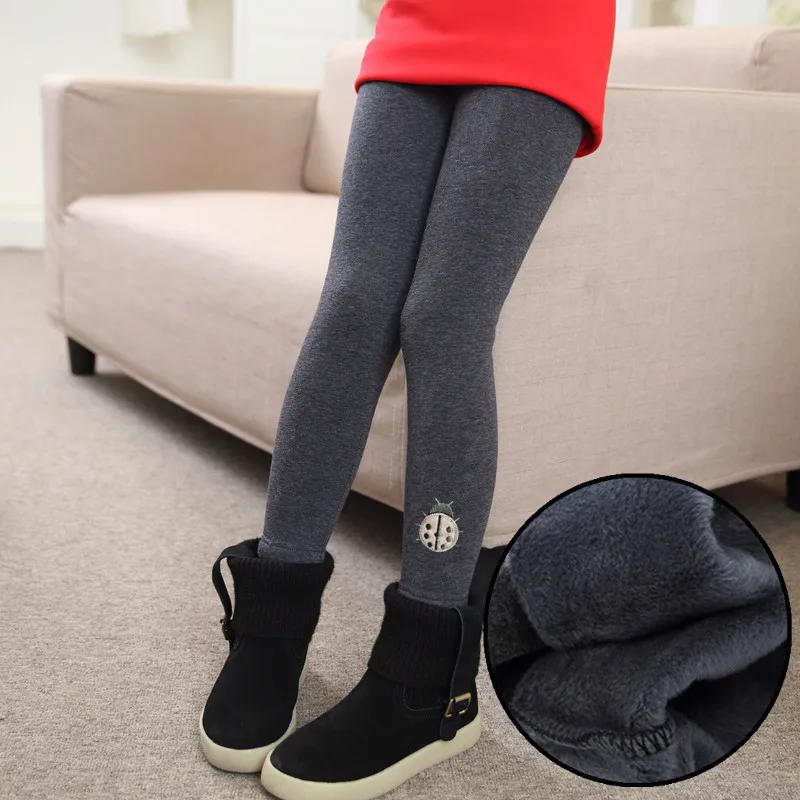 Pants as shown Леггинсы для девочек; зимние штаны; детские штаны; леггинсы для девочек; теплые флисовые брюки с имитацией двух предметов; детская юбка; брюки - Цвет: Pants as shown