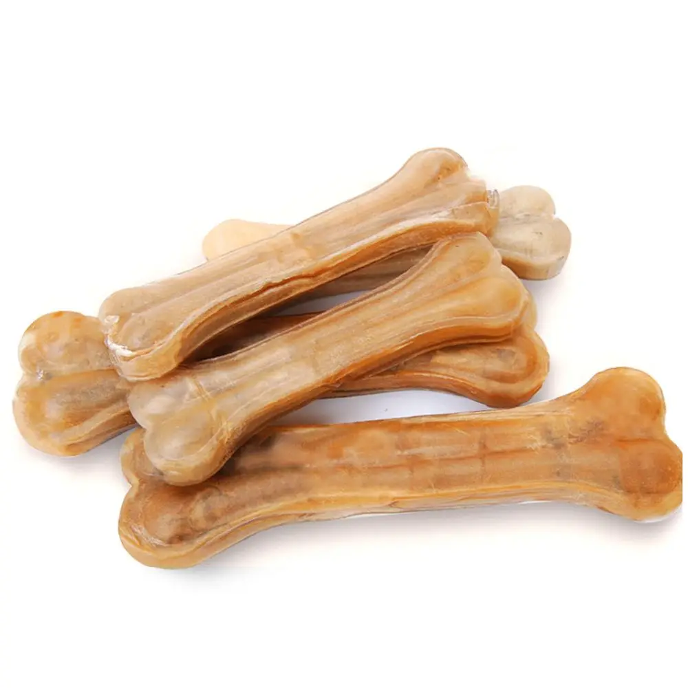 

1Pcs Bone Shaped Dog Chews Clean Stick Teethers Dog Bone Teeth Cleaner Food Treats Puppy Supplies Toy Christmas Pet Products