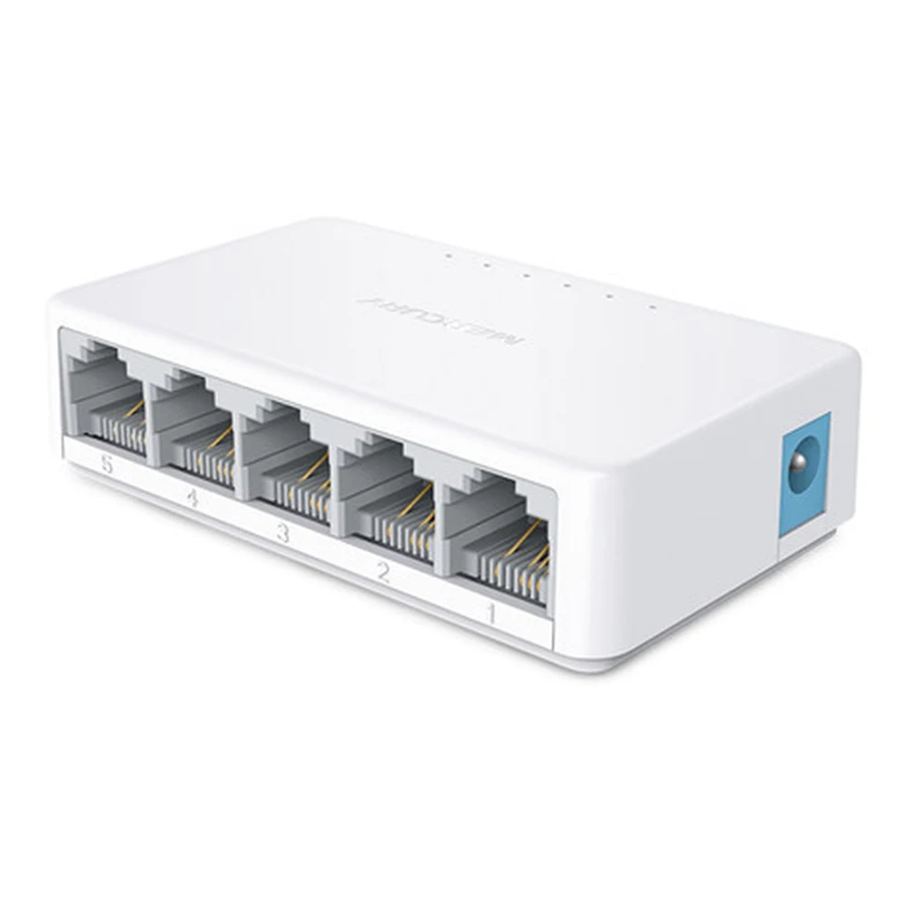 S105C коммутатора Ethernet WiFi модуль мини 5 Порты и разъёмы настольный коммутатор для