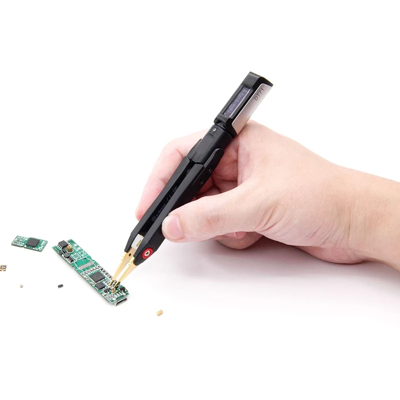 DT71 Мини цифровой Пинцет Smart SMD тестер Портативный LCR измеритель диодный резистор