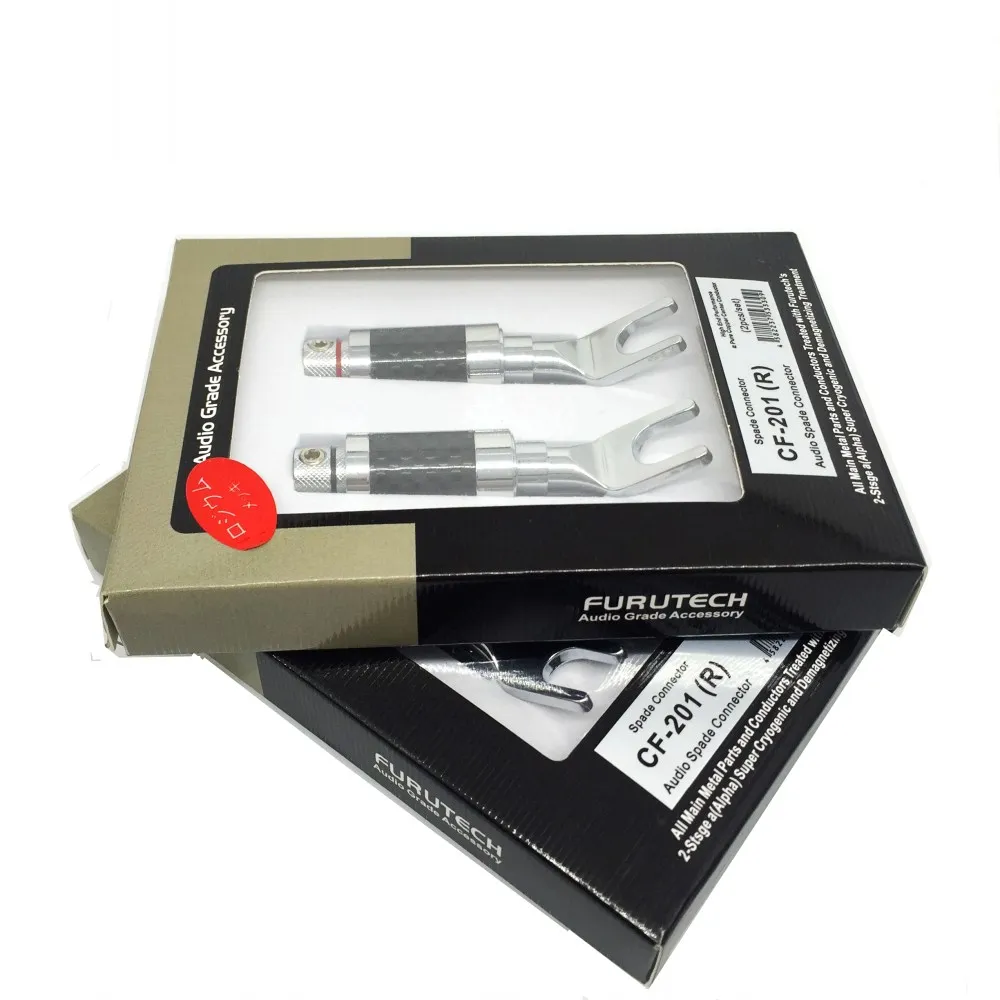 Furutech CF-201(R) Медь родиевое покрытие карбоновая Y лопата оригинальная коробка