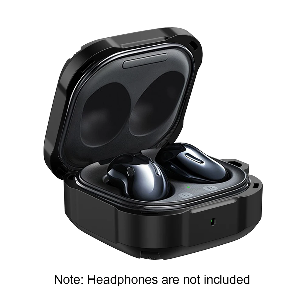 

Чехол для Samsung Galaxy Buds Live, чехол с защитой от падения для Samsung Buds Pro, аксессуары для наушников, беспроводной чехол с брелоком