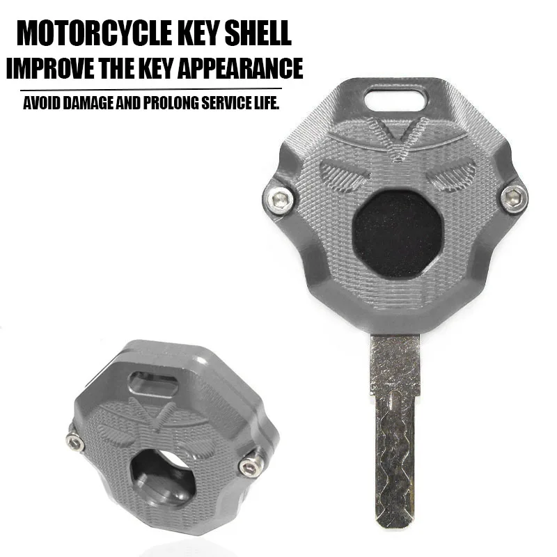 

For Honda CB650R CBR650R CB500X CB400 CBR500R keychain Modified key shell accessories motorcycle key protection cover