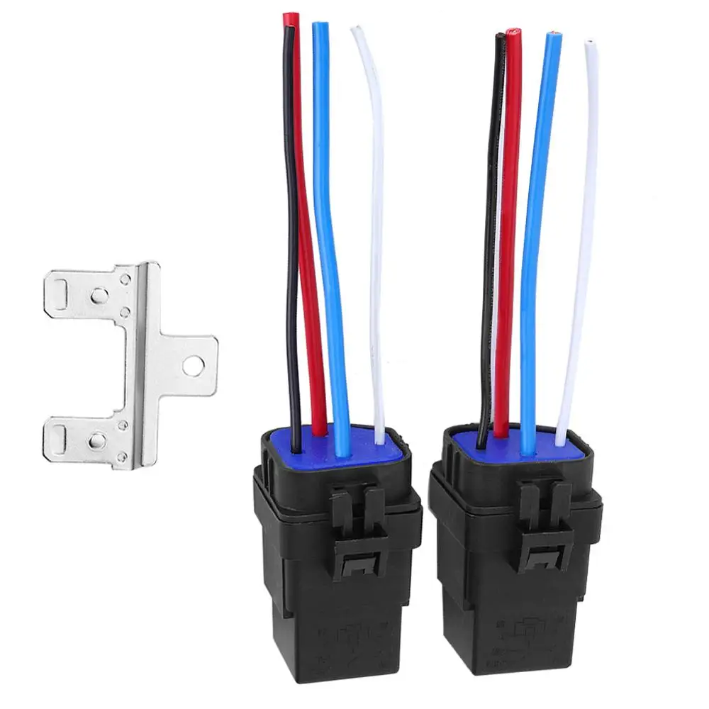 1 Set 12v DC 40A 4Pin Automobile Relay Wire Waterproof Integrated Car Auto Socket | Обустройство дома