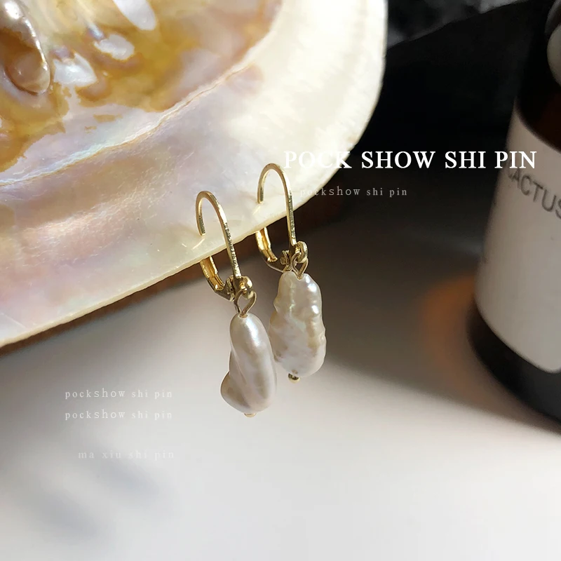 

Fashion Jewelry Clip Earrings Pretty Design Hot Selling Golden Plating Color White Simulated Pearl Earrings For Women Gifts