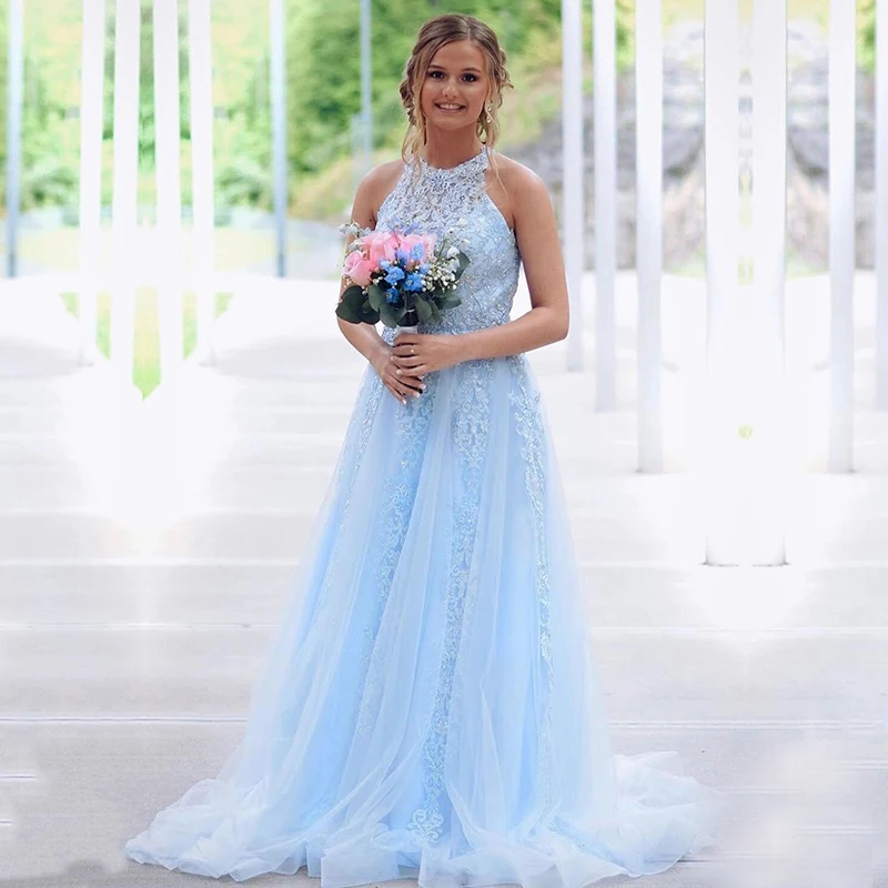 Eightale светильник синие платья для выпускного вечера 2020 кружевное элегантное