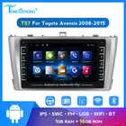 Автомагнитола 2 din для Toyota Avensis 3, 2008, 2009, 2010, 2011, 2012, 2013, 2014, 2015, без dvd, Wi-Fi, USB