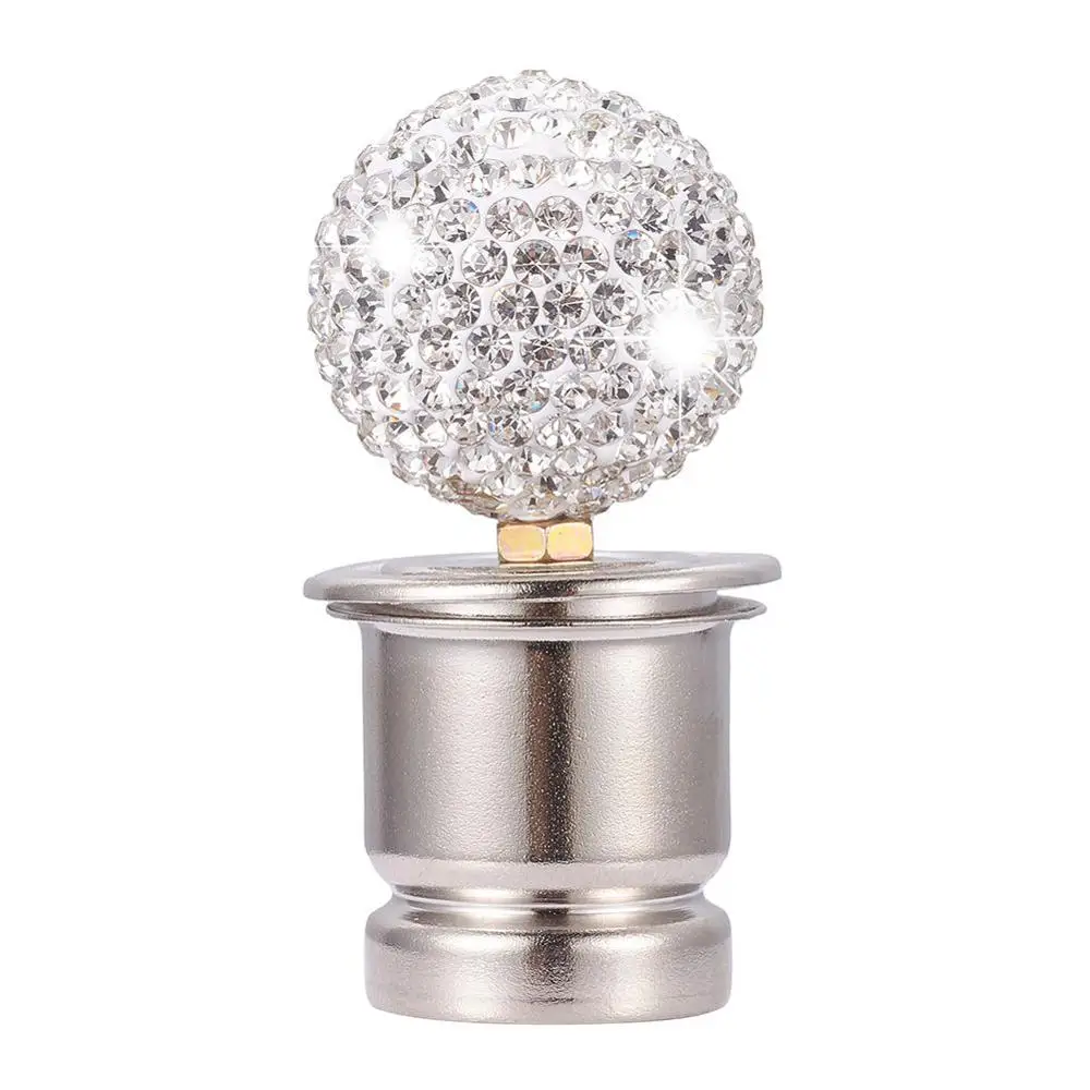 Блестящий машинная Зажигалка для сигарет Замена кнопка извлечения 12V аксессуар