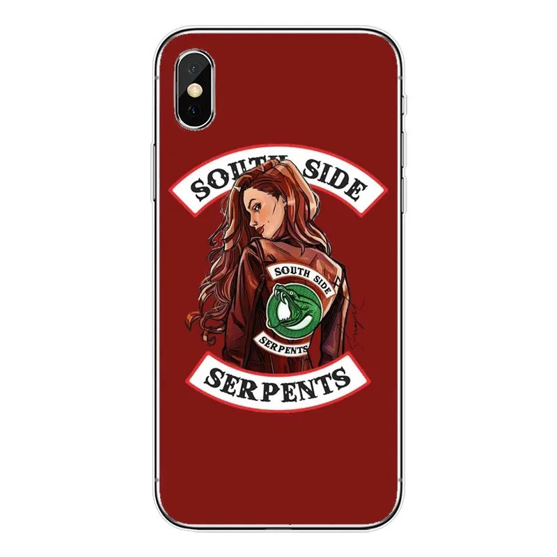 Американский ТВ ривердейл Бетти и Вероника дружба Southside TPU чехол для iPhone 11 11ProMAX 5s 6 6S 7 8 Plus XR XS MAX - Цвет: TPU