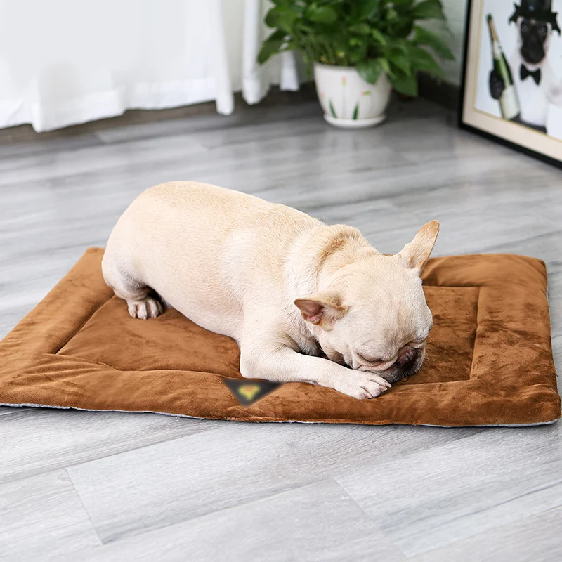 

Dog Bed Pet Pads Dog Blanket Cat Bed Self Heating Pet Thermal Mat Blanket Sofa Fleece Cushion Home Rug Keep Warm Sleeping Cover