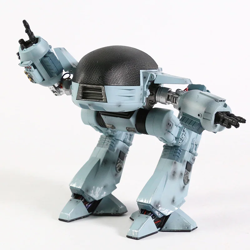 Hiya игрушки робокоп ED 209 со звуком ПВХ движущаяся фигурка Коллекционная модель