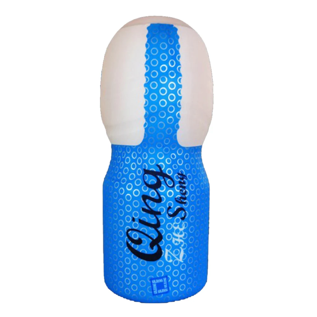 Handheld Male Masturbator Cup Pussy Deep Throat Vacuum Men Massager Aircraft | Красота и здоровье